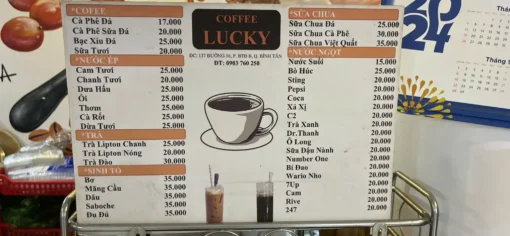 Coffee lucky