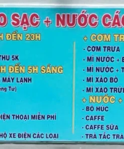 Trạm sạc shop chú ba